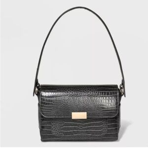 A NEW DAY | Gray Mini Flap Pouch Bag